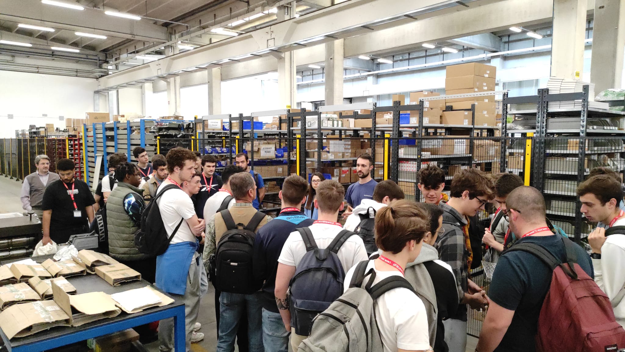 Istituto Tecnico Industriale Statale Marconi visit - ANDRITZ Sovema